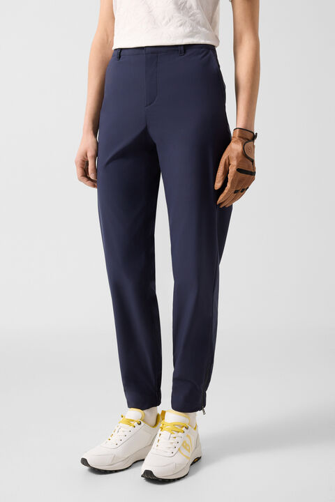 Katia Functional Trousers In Navy Blue
