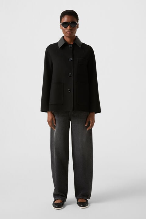 Doubleface Jacket Cassidy In Black