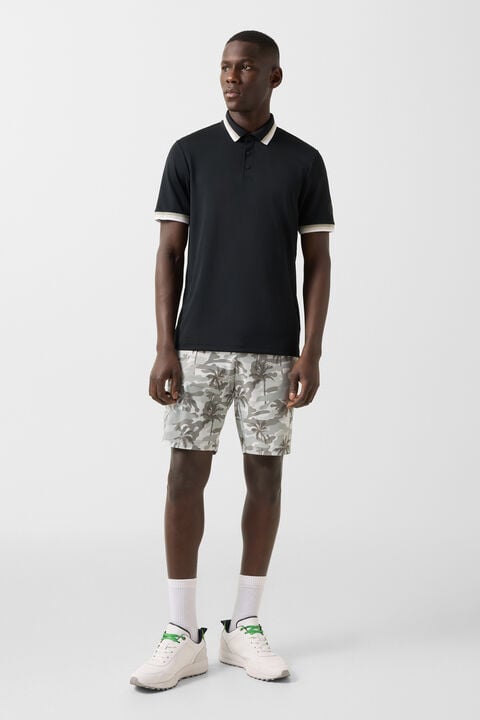 Arik Functional Short-Sleeved Top In Black