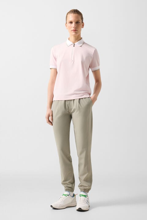 Laurina Functional Short-Sleeved Top In Pink