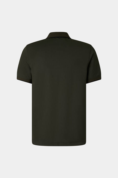 Timo Polo Shirt In Olive Green