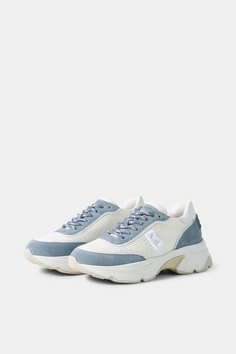 Kobe Sneaker In Off-White/Blue