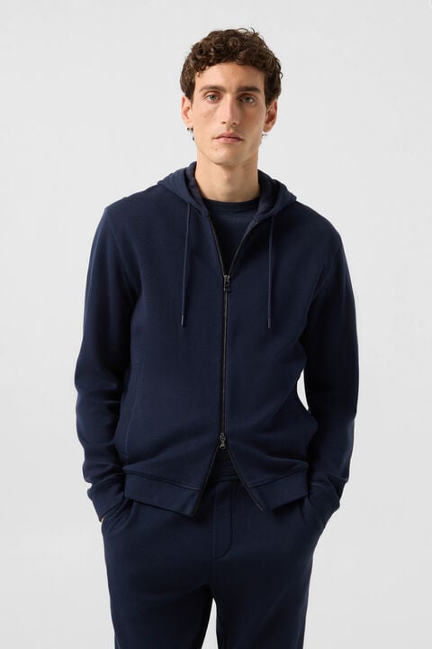 Knit Jacket Laros In Navy Blue