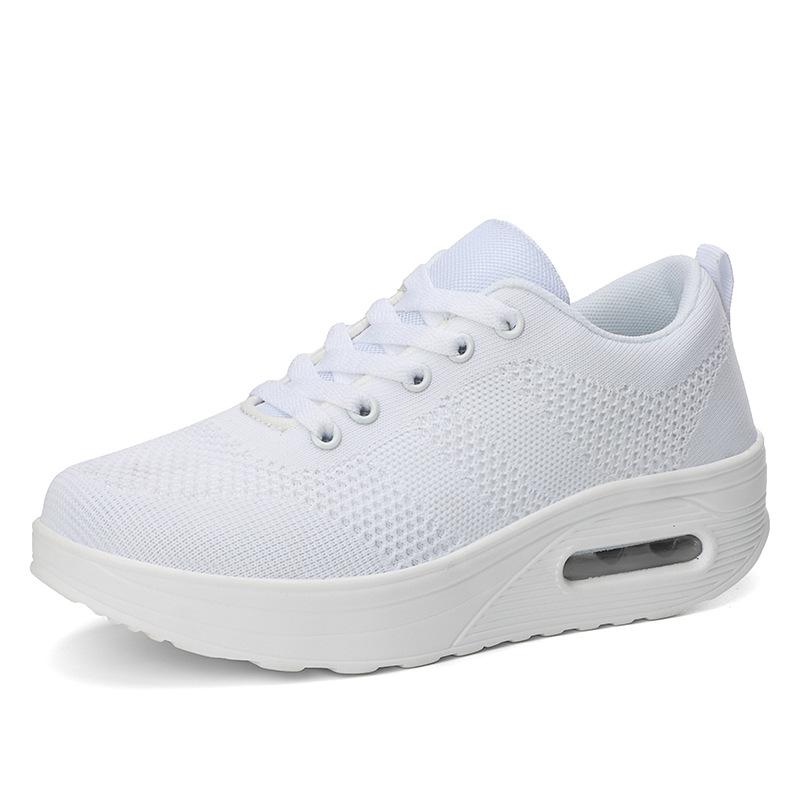 WIDEš„Last Day 60% OFF - Women light air flying woven mesh orthopedic Sneakers