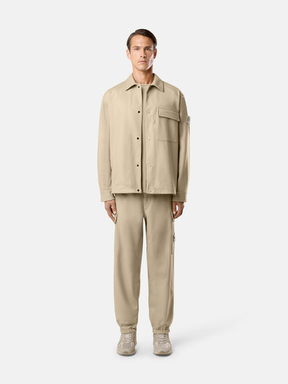 1200028 WOOL NYLON FLANNEL_STONE ISLAND GHOST