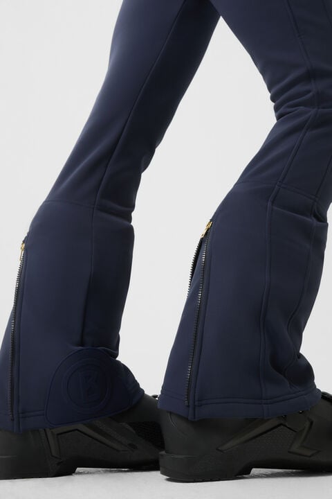 Hazel Softshell Ski Trousers In Navy Blue