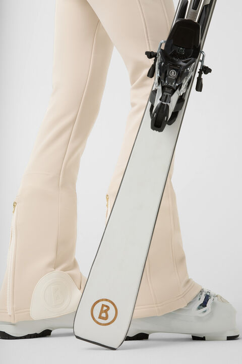 Hazel Softshell Ski Trousers In Cream