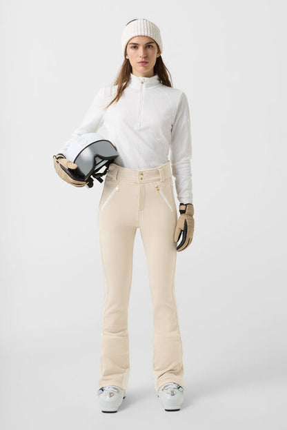 Hazel Softshell Ski Trousers In Cream
