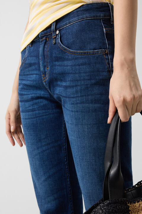 Regular Fit Jeans Billie In Dark Denim Blue