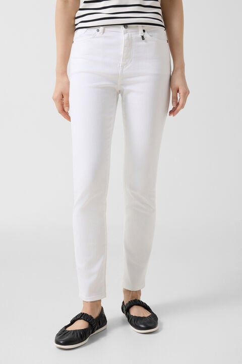 7/8 Slim Fit Jeans Julie In White