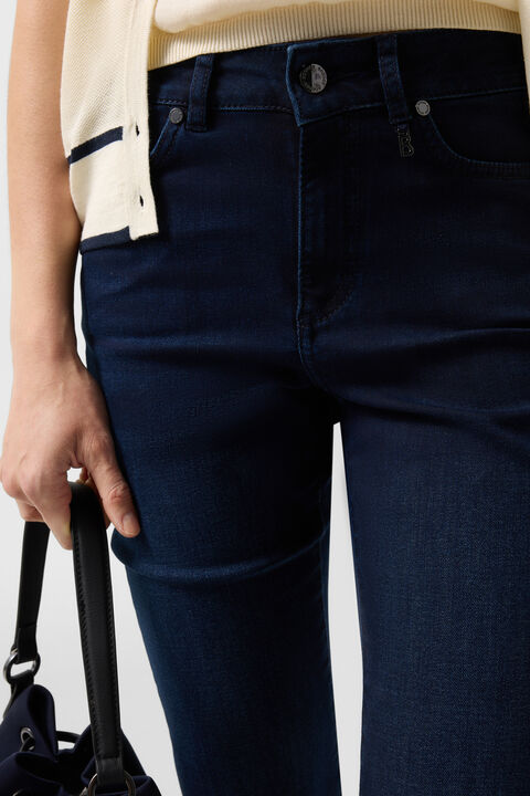 7/8 Slim Fit Jeans Julie In Dark Denim Blue