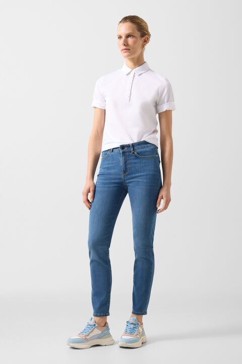 7/8 Slim Fit Jeans Julie In Denim Blue