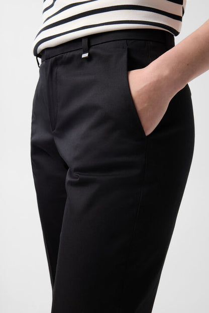 Cotton Chinos Jody In Black