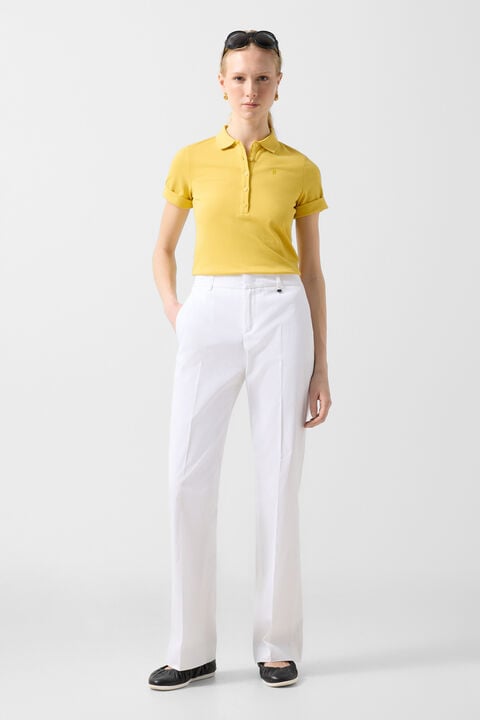 Cotton Chinos Jody In White