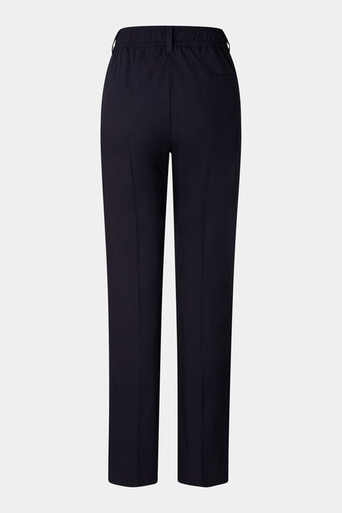 Pleated Trousers Abbie In Navy Blue