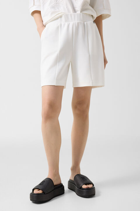 Romi Jersey Shorts In Off-White
