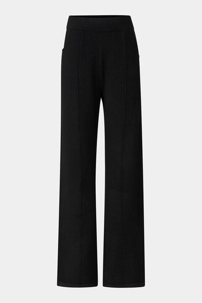 Dasha Knitted Trousers In Black