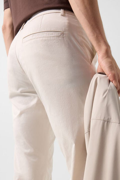 Chinos Riley Business In Cream