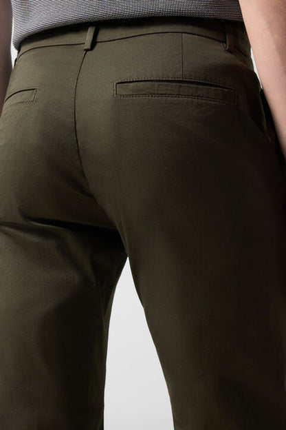 Chinos Riley Business in Olive green