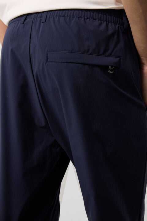 Stretch Trousers Marcus In Navy Blue