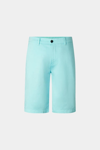 Miami cotton shorts in Cyan-blue