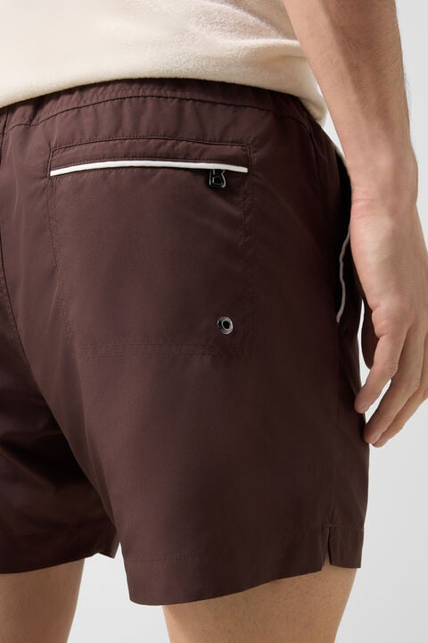 Paul Swim Trunks In Dark Brown