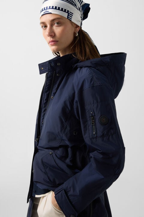 Parka Zofia In Navy Blue