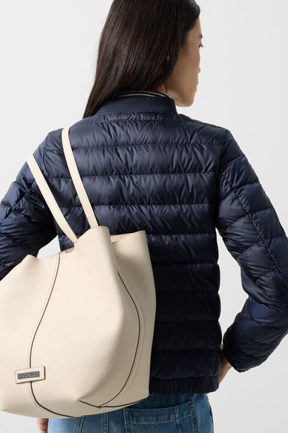 Marybel Lightweight Down Jacket In Navy Blue