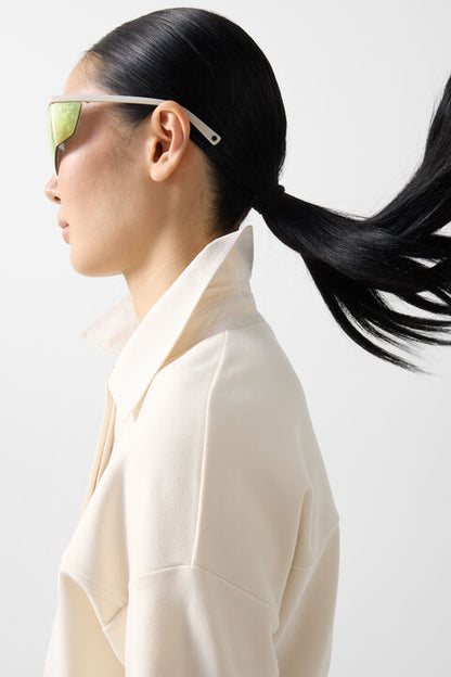 Paloma Jersey Jacket In Cream
