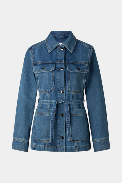 Pelin Denim Jacket In Denim Blue