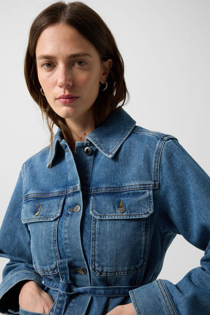 Pelin Denim Jacket In Denim Blue