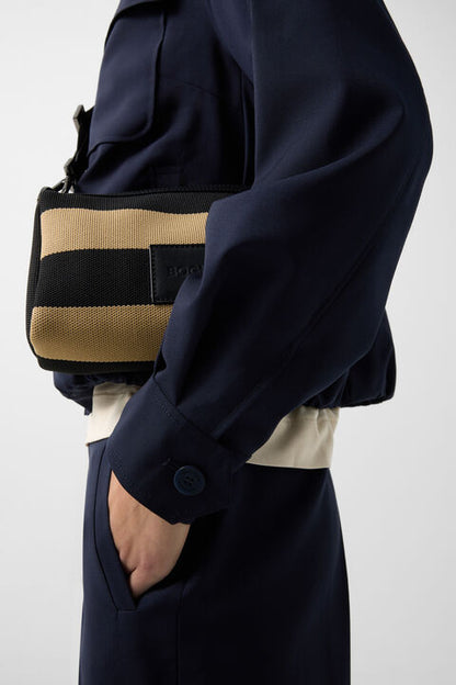 Tracy Shirt Jacket In Navy Blue