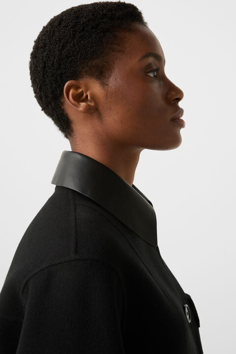 Doubleface Jacket Cassidy In Black