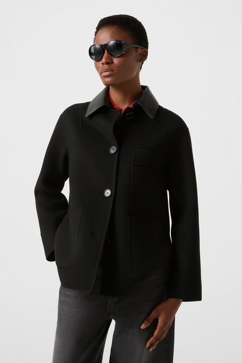 Doubleface Jacket Cassidy In Black