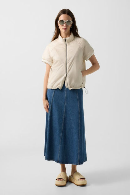 Britany Lightweight Jacket In Cream