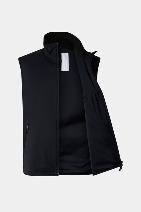 Jonny Lightweight Waistcoat In Black