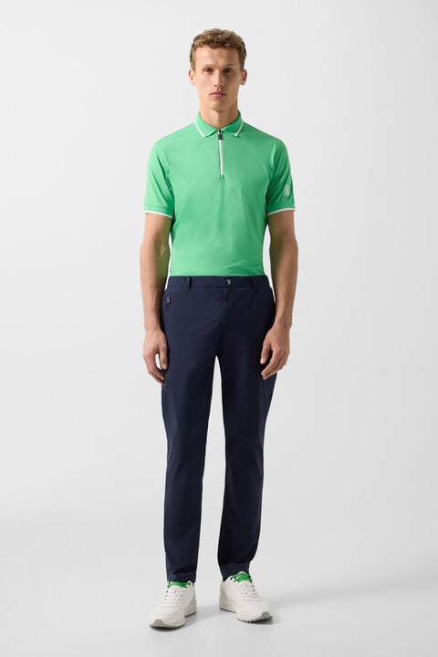 Cody Functional Short-Sleeved Top In Green