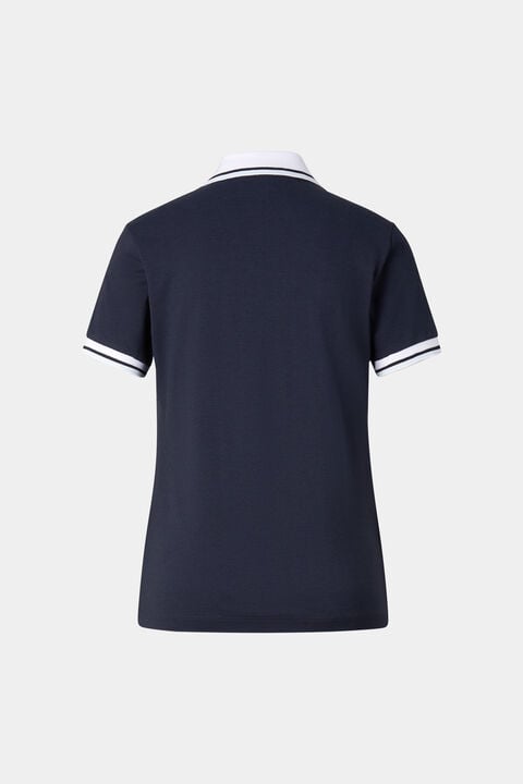 Jula Functional Short-Sleeved Top In Navy Blue