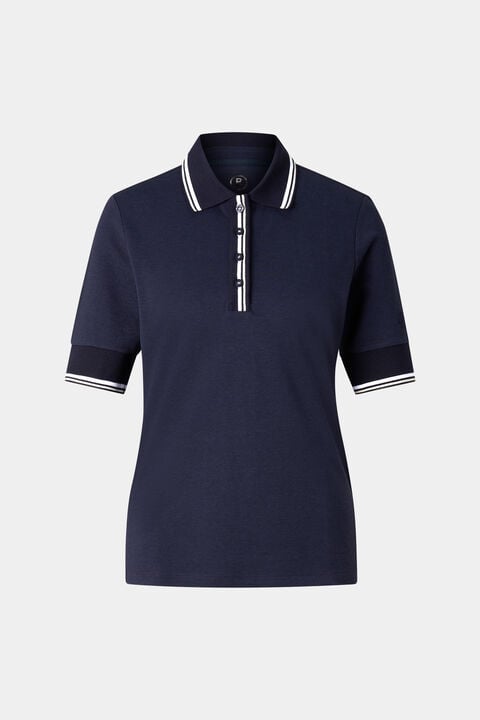 Funktons Polo Shirt Elenor In Navy Blue