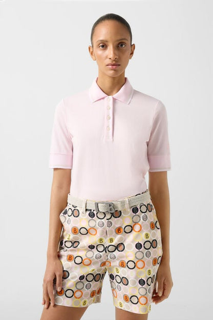 Funktons Polo Shirt Elenor In Pink