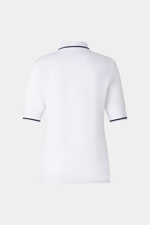 Funktons Polo Shirt Elenor In White
