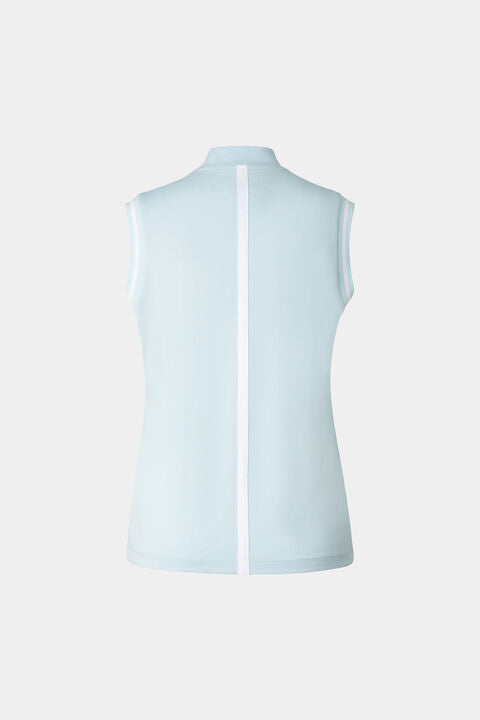 Evi Polo Top In Light Blue