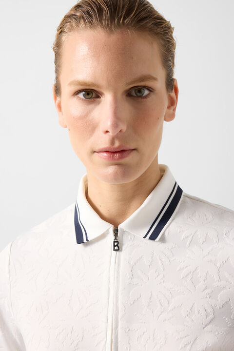 Konny Functional Short-Sleeved Top In Off-White