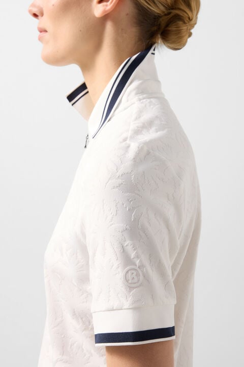 Konny Functional Short-Sleeved Top In Off-White