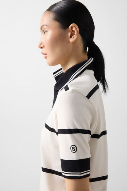 Jessi Polo Shirt In Off-White/Black