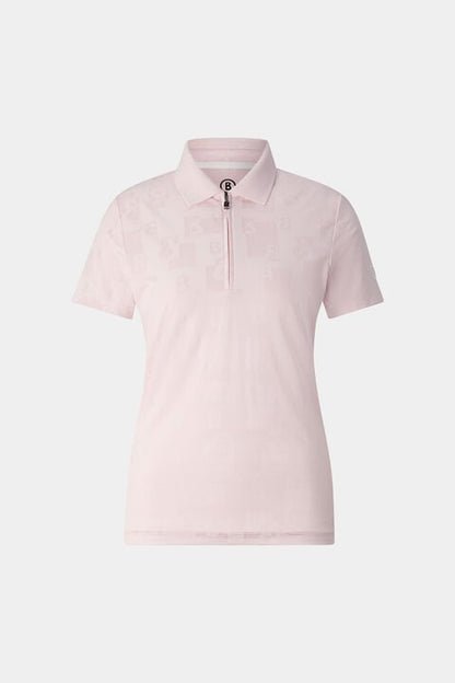 Joanna Functional Short-Sleeved Top In Pink