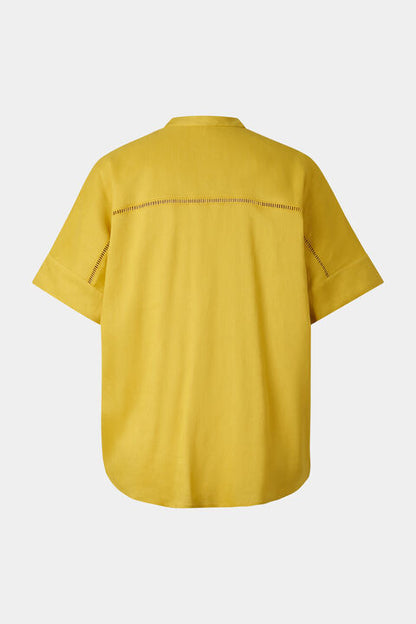 Linen Mix Blouse Cheryl In Yellow