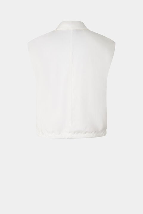 Mia Polo Top In Off-White