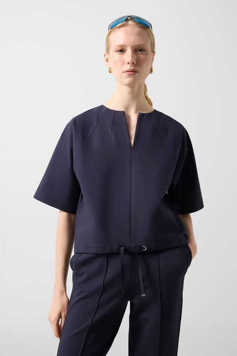 Page Sweatshirt In Navy Blue