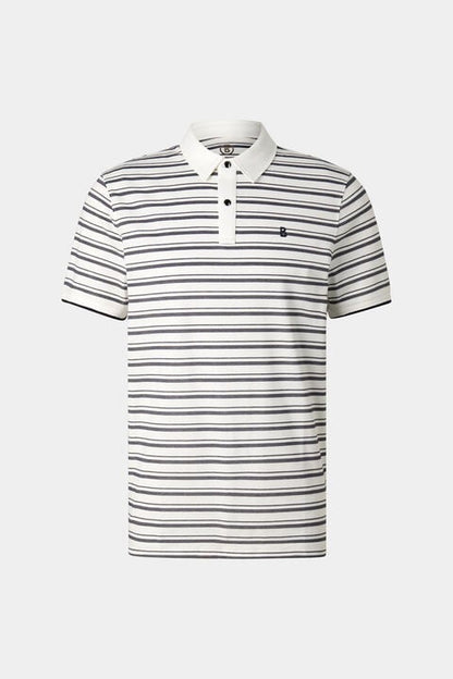 Timo Polo Shirt In Black/Off-White